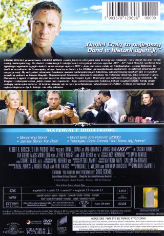 007 James Bond Casino Royale wydanie specjalne [2DVD]