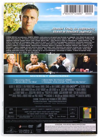 007 James Bond Casino Royale wydanie specjalne [2DVD]