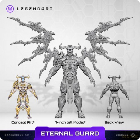 Legendari Actionfigur 1/10 Eternal Guard 18 cm