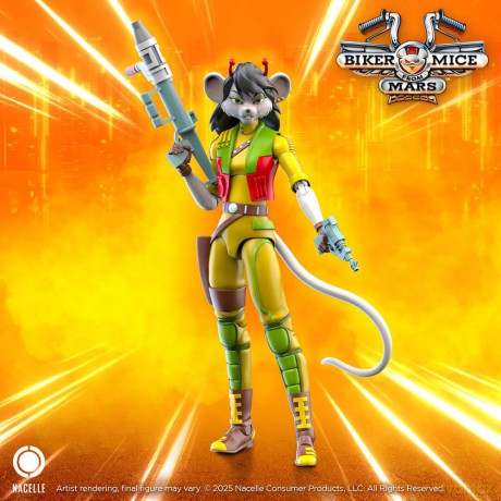 Biker Mice From Mars Action Figure Carbine 23 cm