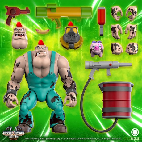 Biker Mice From Mars Action Figure Greasepit 18 cm