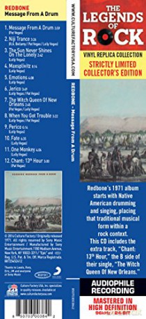 Redbone: Message From A Drum [CD]