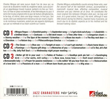 Charles Mingus: Mingus Fingus - Charles Mingus (Jazz Characters New Series Vol. 21) [3CD]