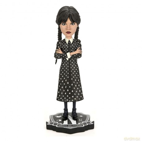 Wednesday Head Knocker Bobble-Head Wednesday Addams 21 cm