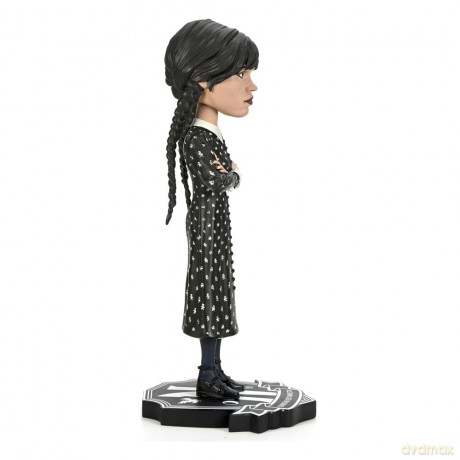 Wednesday Head Knocker Bobble-Head Wednesday Addams 21 cm