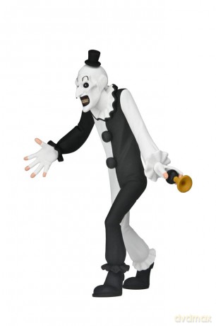 Terrifier Toony Terrors Action Figure Art the Clown 15 cm