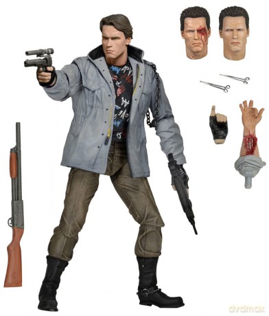 Terminator Action Figure Ultimate T-800 (Tech Noir) 18 cm
