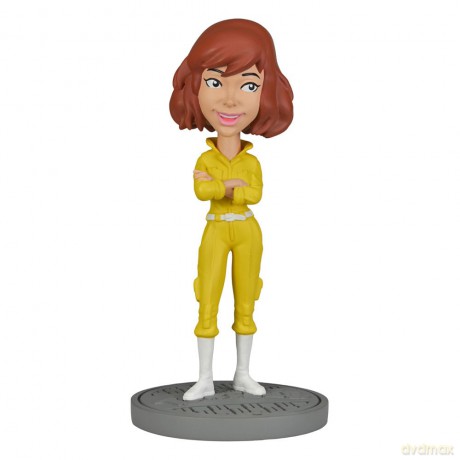 Teenage Mutant Ninja Turtles (Classic) Head Knocker Bobble-Head April O'Neil 20 cm