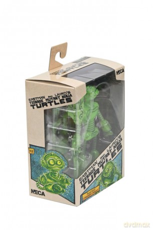 Teenage Mutant Ninja Turtles (Mirage Comics) Action Figure Transmat Fugitoid GID 18 cm
