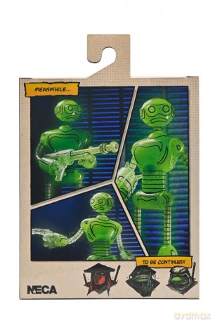 Teenage Mutant Ninja Turtles (Mirage Comics) Action Figure Transmat Fugitoid GID 18 cm
