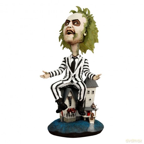 Beetlejuice Head Knocker Bobble-Head 20 cm