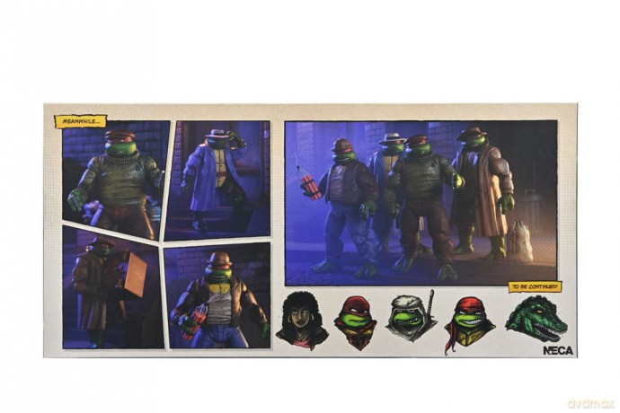 Teenage Mutant Ninja Turtles Action Figure 4 Pack Gangster Turtles 18 cm