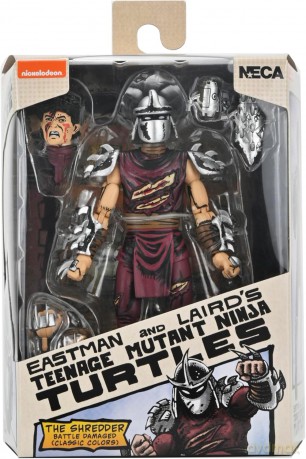 Teenage Mutant Ninja Turtles Action Figure Battle Damaged Shredder 18 cm