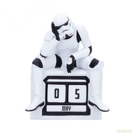 Original Stormtrooper Perpetual Calendar What a Day 14 cm