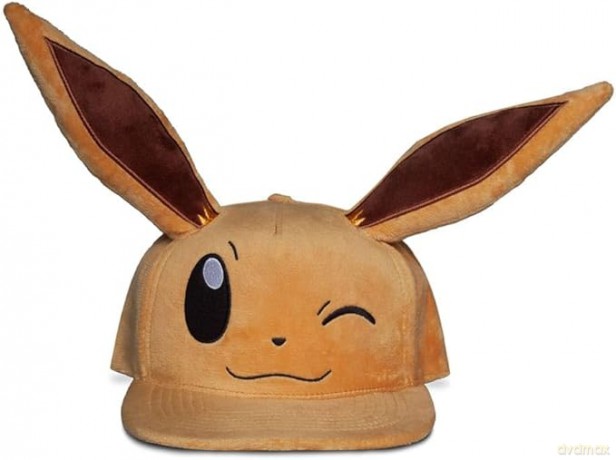 Pokemon Snapback Cap Winking Eevee