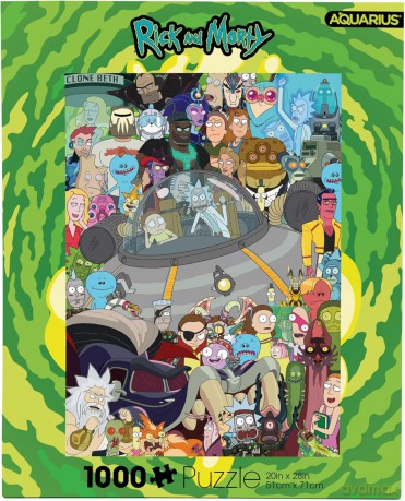 Rick and Morty Jigsaw Puzzle Group (1000 pieces)