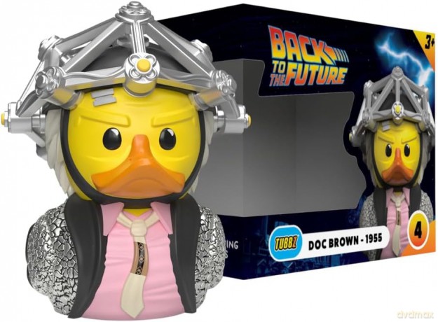 Back To The Future Tubbz PVC Figure Doc Brown 1950s Boxed Edition 10 cm