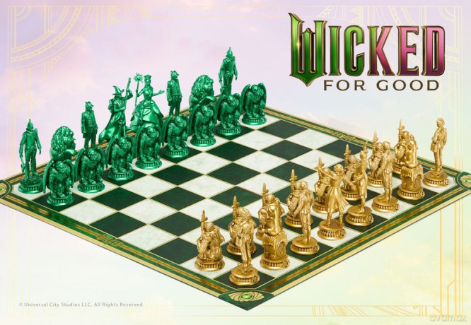 Wicked: For Good Chess Set Shiz vs. Emerald City