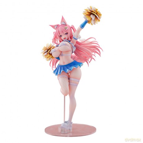 Original Character Statue 1/5 Kemomimi Cheer Girl illustration by Yatanuki Kei DX Version 35 cm