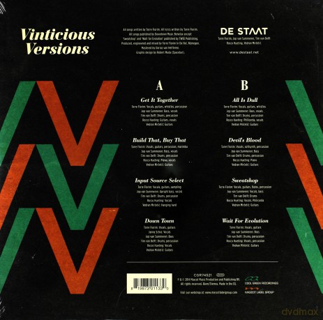 De Staat: Vinticious Versions (digipack) [CD]