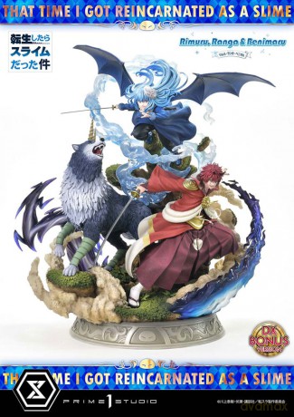 That Time I Got Reincarnated as a Slime Concept Masterline Series Statue 1/6 Rimuru, Ranga and Benimaru Deluxe Bonus Version 59 cm