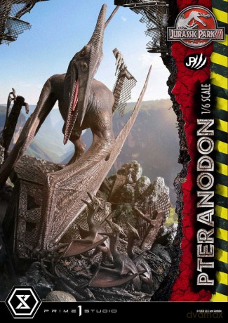 Jurassic Park III Legacy Museum Collection Statue 1/6 Pteranodon 68 cm