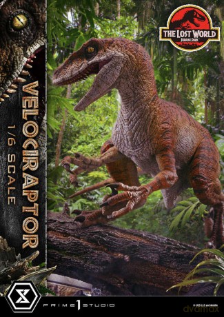 Jurassic Park II Legacy Museum Collection Statue 1/6 Velociraptor 41 cm