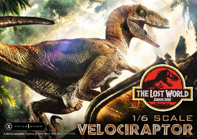 Jurassic Park II Legacy Museum Collection Statue 1/6 Velociraptor 41 cm