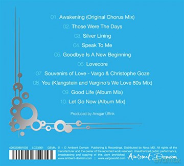 Vargo: Goodbye Is A New Beginning [CD]