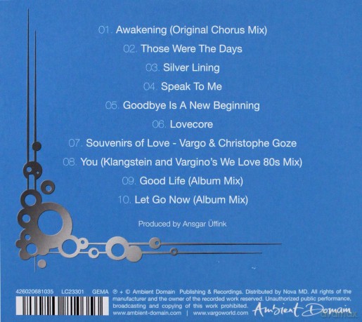 Vargo: Goodbye Is A New Beginning [CD]