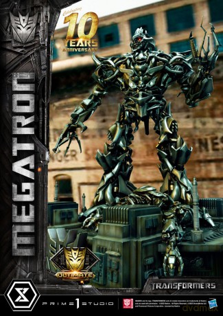 Transformers Museum Masterline Statue Megatron Ultimate Bonus Version 84 cm