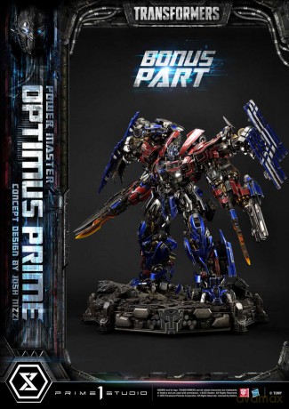 Transformers Museum Masterline Statue Powermaster Optimus Prime Concept by Josh Nizzi Ultimate Bonus Version 99 cm