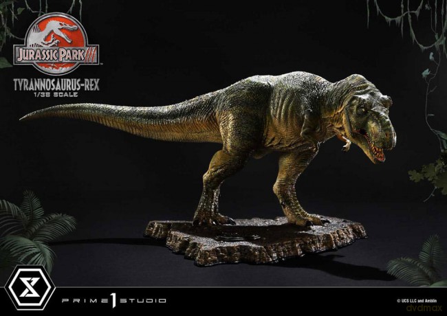 Jurassic Park III Prime Collectibles Statue 1/38 T-Rex 17 cm