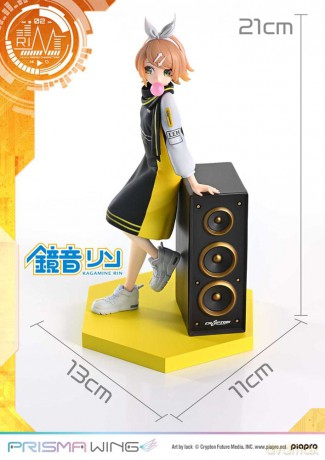 Vocaloid Piapro Characters Prisma Wing PVC Statue 1/7 Kagamine Rin (Art by lack) 21 cm