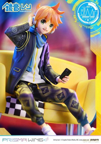 Vocaloid Piapro Characters Prisma Wing PVC Statue 1/7 Kagamine Len (Art by lack) 18 cm