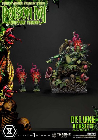 DC Comics Throne Legacy Collection Statue 1/4 Batman Poison Ivy Seduction Throne Deluxe Version 55 cm