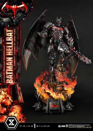 Batman Ultimate Premium Masterline Series Statue Hellbat Concept Design by Josh Nizzi Regular Version 76 cm
