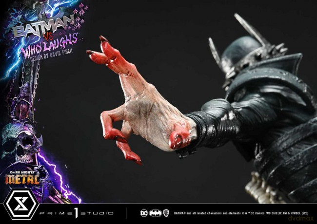 Dark Nights: Metal Ultimate Premium Masterline Series Statue 1/4 Batman VS Batman Who Laughs 67 cm