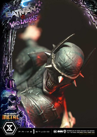 Dark Nights: Metal Ultimate Premium Masterline Series Statue 1/4 Batman VS Batman Who Laughs 67 cm