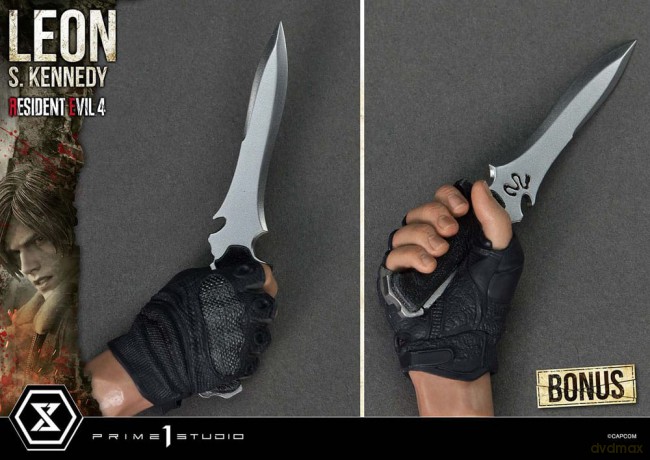 Resident Evil 4 Ultimate Premium Masterline Series Statue 1/4 Leon S. Kennedy Bonus Ver. 64 cm