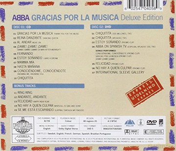 Abba: Gracias Por La..  [CD]+[DVD]