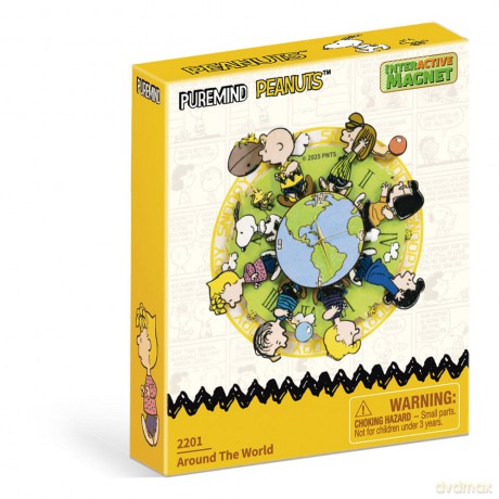 Peanuts Puremind Magnet Around the World