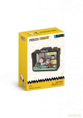 Peanuts Puremind Model Kit Wooden Theater Summer Snapshot