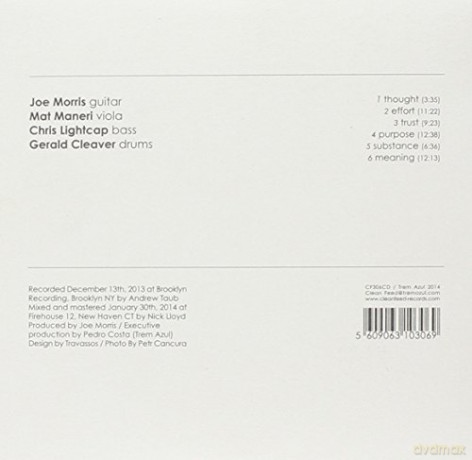 Joe Morris: Balance [CD]