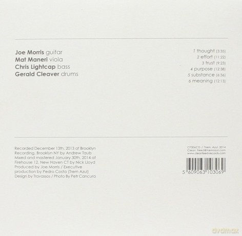 Joe Morris: Balance [CD]