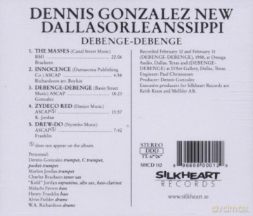 Dennis Gonzalez: Debenenge [CD]
