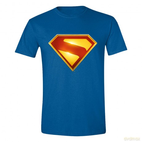 DC Comics T-Shirt Superman Gleaming Logo Size M