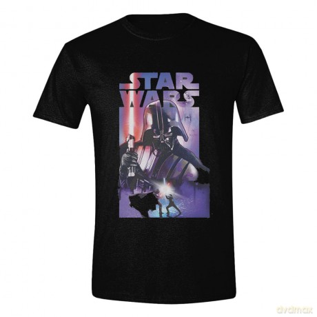 Star Wars T-Shirt Darth Vader Poster Size L