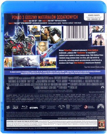 Transformers 4: Wiek zagłady [Blu-Ray 3D]+[2Blu-Ray]