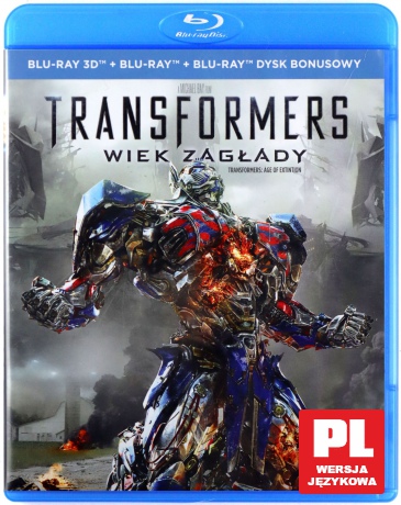 Transformers 4: Wiek zagłady [Blu-Ray 3D]+[2Blu-Ray]